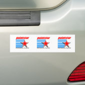 1つのステッカーに付きPaintstar 3つ バンパーステッカー (車上)