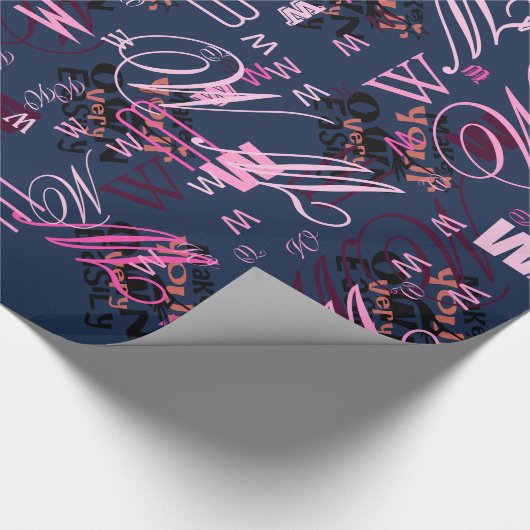 1つのステップで簡単に自分を作る ラッピングペーパー (角)