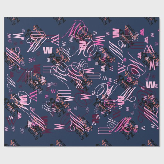 1つのステップで簡単に自分を作る ラッピングペーパー (フラット)