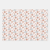 1つのタフなクッキーラッピング紙シート ラッピングペーパーシート (正面3)