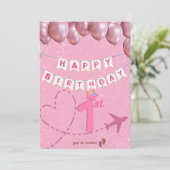 1つのダーフルな瞬間：魔法の1番目の誕生日バッシュ！ 招待状 (スタンド正面)