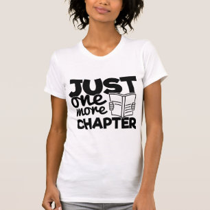 1つのチャプターBookwormリーおもしろいダー引用文 Tシャツ