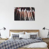 1つのトレーサに4つのボールのラウンドの均等なミックス キャンバスプリント (インサイチュ (寝室))