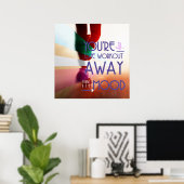 1つのトレーニング遠くに – ポスター (ホームオフィス)