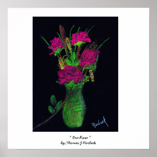 「1つのバラ」 ポスター