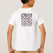 1つのパズル#2のチェスの仲間 Tシャツ (裏面)