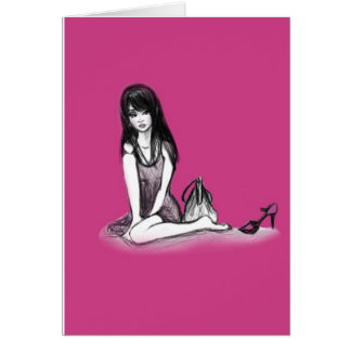 1つのピンクの靴