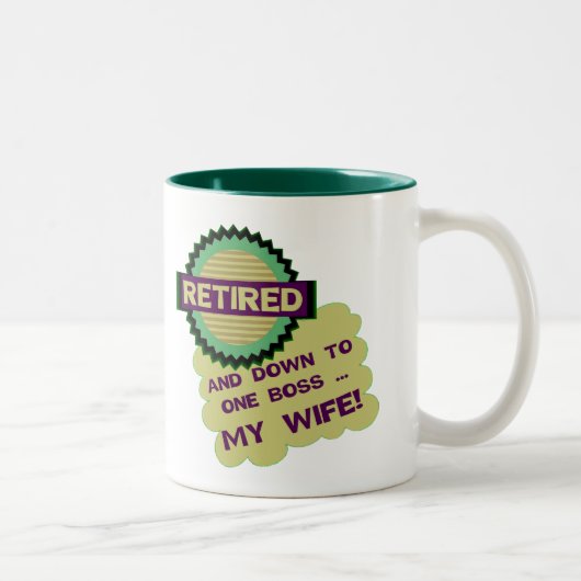 1つのボスに ツートーンマグカップ (右)