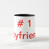 # 1つのボーイフレンドのマグ マグカップ (中央)