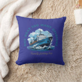 1つのボートあまりにも多くの意見、家族の魚釣り旅行 クッション (ブランケット)