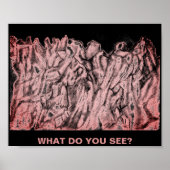 1つのポスター2つの目的のアート&ブレイントレーナー。 ポスター (正面)