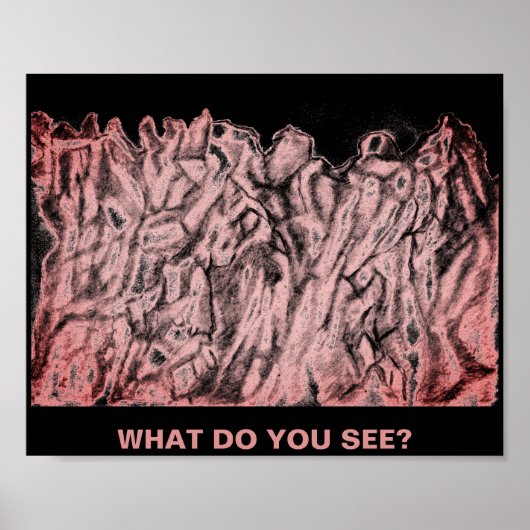 1つのポスター2つの目的のアート&ブレイントレーナー。 ポスター (正面)