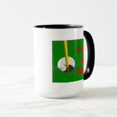 1つのマグのゴルフ穴 マグカップ (正面右)