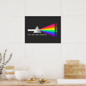 1つのライト多くの窓プリズムのユニタニズム ポスター (キッチン)