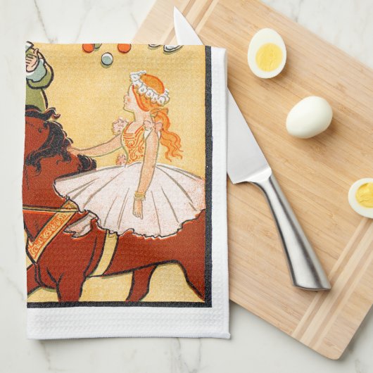 1つのリングのサーカス: 演技主任及び乗組員 キッチンタオル (四つ折り)