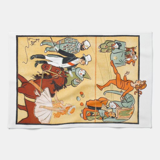 1つのリングのサーカス: 演技主任及び乗組員 キッチンタオル (横)