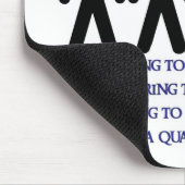 1つのリングや輪 マウスパッド (コーナー)