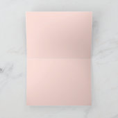 1つの不気味かわいいハロウィーン幽霊誕生日パーティー サンキューカード (内部)