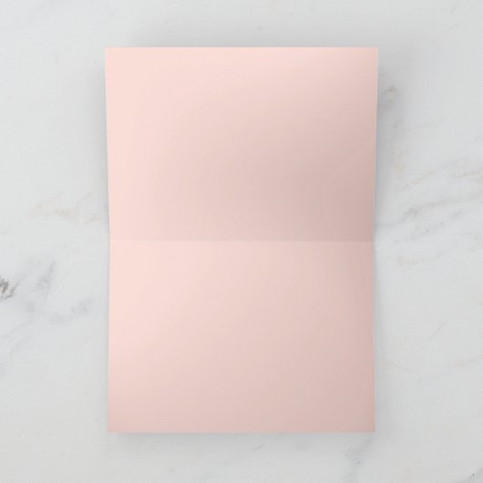 1つの不気味かわいいハロウィーン幽霊誕生日パーティー サンキューカード (内部)