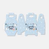 1つの不気味かわいいハロウィーン幽霊1st誕生日デコール フェイバーボックス (折り畳みなし)