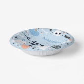 1つの不気味かわいいハロウィーン幽霊1st誕生日デコール ペーパーボウル (傾斜あり)