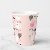 1つの不気味かわいいハロウィーン幽霊1st誕生日デコール 紙コップ (左)