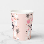 1つの不気味かわいいハロウィーン幽霊1st誕生日デコール 紙コップ (右)