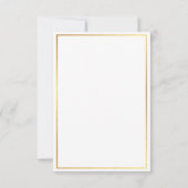 1つの不気味かわいいハロウィーン幽霊1st誕生日パーティー 招待状 (裏面)