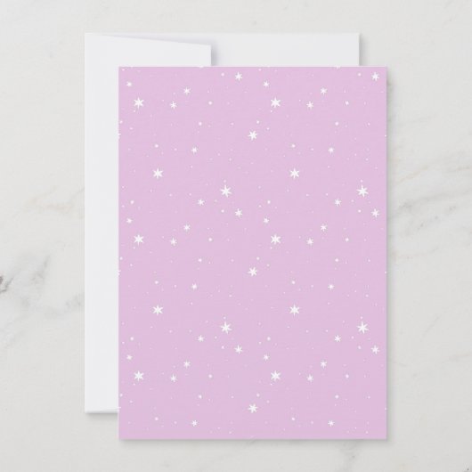 1つの不気味かわいい女の子ハロウィンファースト誕生日 招待状 (裏面)