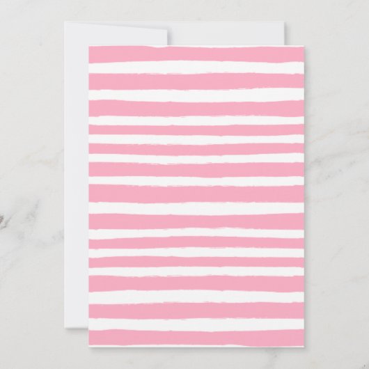 1つの不気味かわいい幽霊ハロウィーン誕生日 招待状 (裏面)