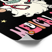 1つの不気味医療アシスタント幽霊ハロウィーンCMA N ポスター (角)