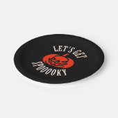 1つの不気味誕生日紙プレート ペーパープレート (アングル)