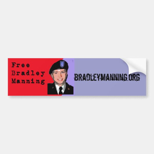 1つの世界は覚醒します バンパーステッカー (正面)