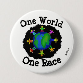 1つの世界、1の競争 缶バッジ