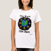 1つの世界、1の競争 Tシャツ (正面)