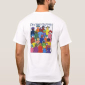 1つの世界、1枚の家族のTシャツ Tシャツ (裏面)