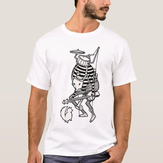 1つの人のバンド Tシャツ (正面)