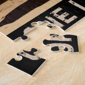 1つの人生。生きろ。 ジグソーパズル (側面)