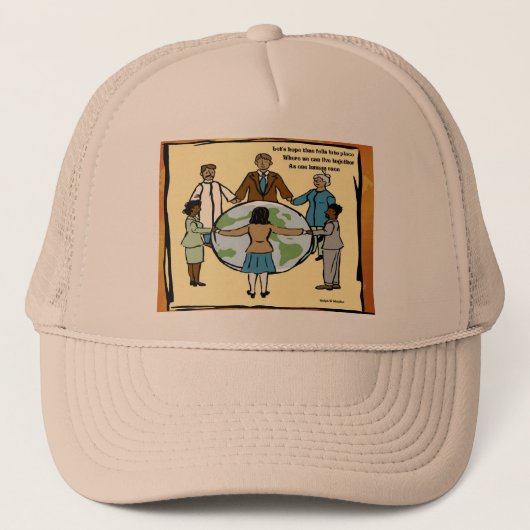 1つの人間性 キャップ (正面)