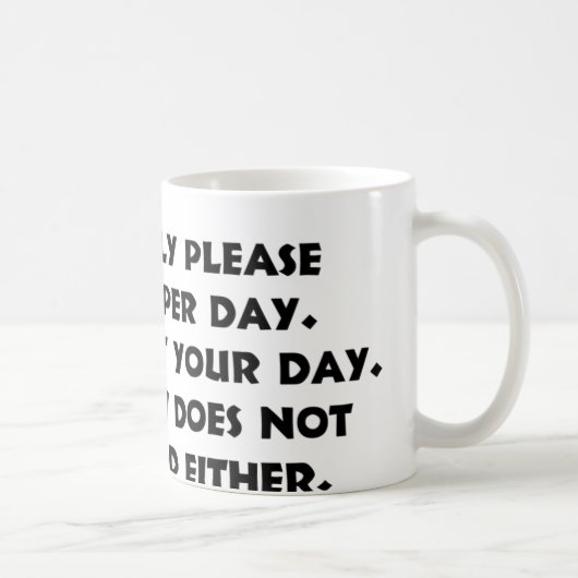 1つの人2のマグだけ コーヒーマグカップ (右)