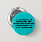 1つの人2ボタンだけ 缶バッジ (正面&裏面)