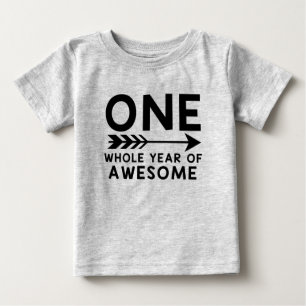 1つの全年間の素晴らしいワイシャツ! ベビーTシャツ