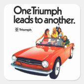 1つの勝利は別のTR6につながる スクエアシール (正面)