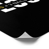 1つの十字架 3本の釘 4つの贈り物 イースターの日のイエス キリスト教 ポスター (角)