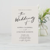 1つの卵殻モダンの書結婚道 招待状 (スタンド正面)