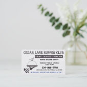 1つの名刺のための2 名刺 (スタンド正面)