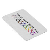 1つの声、多くの投票 マグネット (右側)