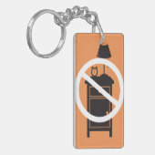 1つの夜立場 キーホルダー (正面左)