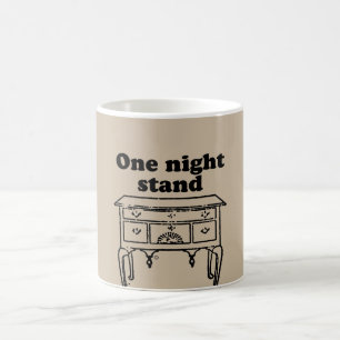 1つの夜立場 コーヒーマグカップ