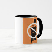 1つの夜立場 マグカップ (正面右)